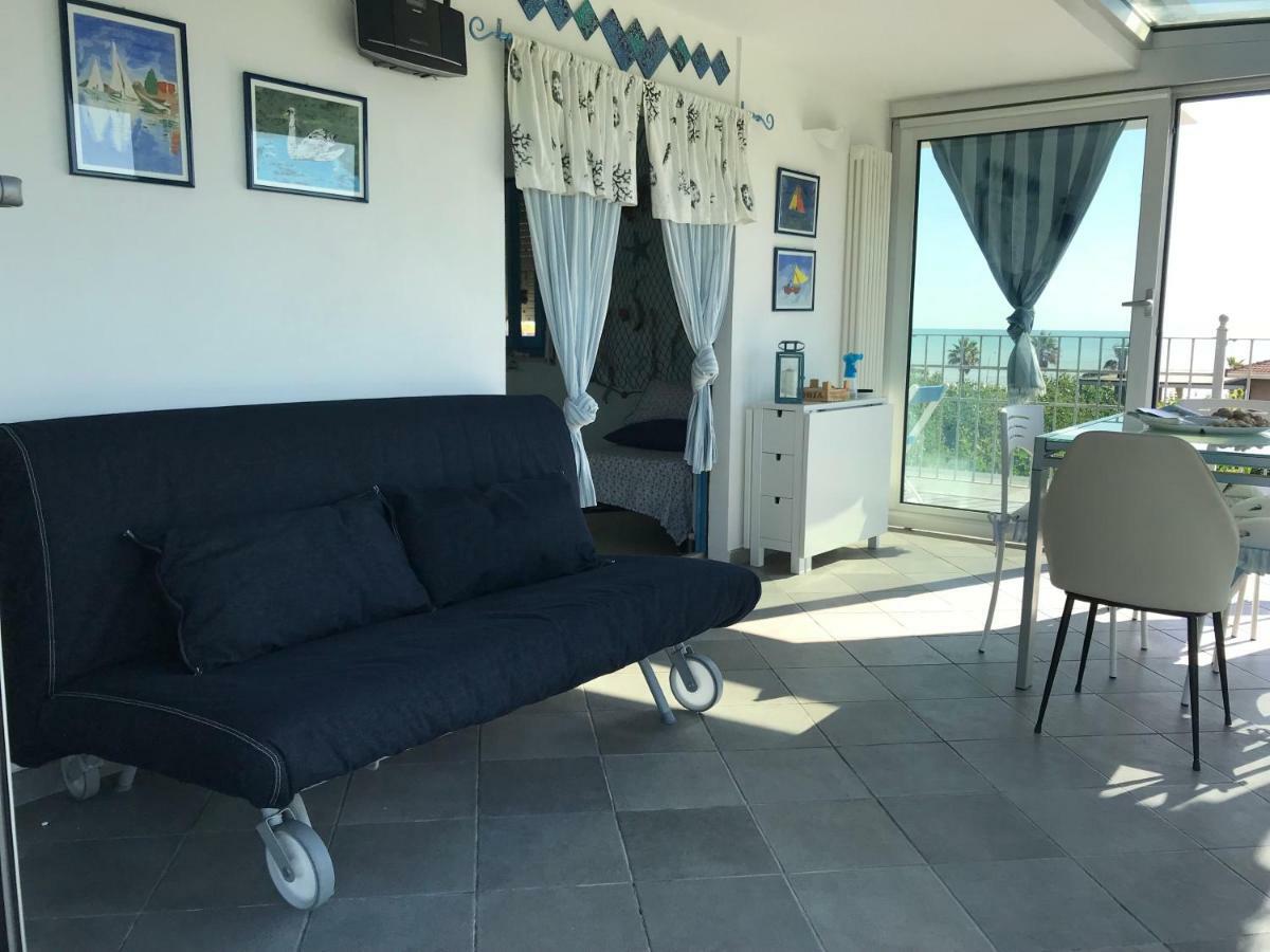 Ferienwohnung Attico Sul Mare Fermo Exterior foto